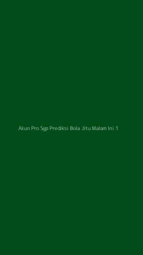 Tampilan Antarmuka Aplikasi Akun Pro Sgp Prediksi Bola Jitu Malam Ini - 1