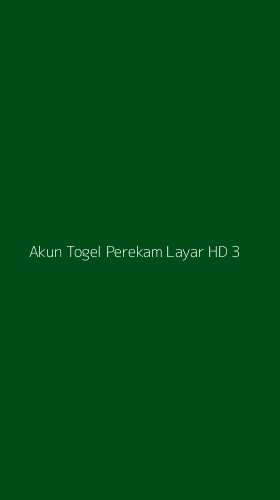 Tampilan Antarmuka Aplikasi Akun Togel Perekam Layar Hd - 3
