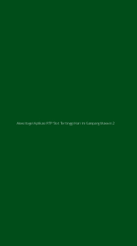 Tampilan Antarmuka Aplikasi Alexsitogel Aplikasi Rtp Slot Tertinggi Hari Ini Gampang Maxwin - 2