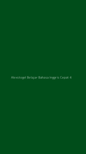 Tampilan Antarmuka Aplikasi Alexstogel Belajar Bahasa Inggris Cepat - 4