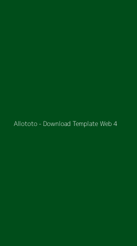 Tampilan Antarmuka Aplikasi Allototo - Download Template Web - 4