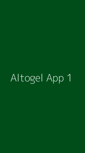 Tampilan Antarmuka Aplikasi Altogel App - 1