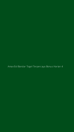 Tampilan Antarmuka Aplikasi Amavi5d Bandar Togel Terpercaya Bonus Harian - 4