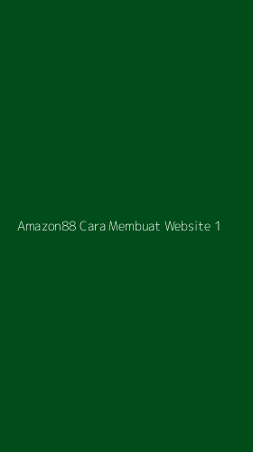 Tampilan Antarmuka Aplikasi Amazon88 Cara Membuat Website - 1