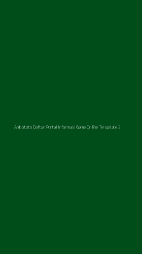 Tampilan Antarmuka Aplikasi Ambototo Daftar Portal Informasi Game Online Terupdate - 2
