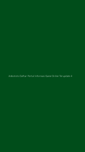 Tampilan Antarmuka Aplikasi Ambototo Daftar Portal Informasi Game Online Terupdate - 4