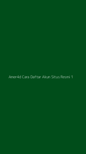 Tampilan Antarmuka Aplikasi Amer4d Cara Daftar Akun Situs Resmi - 1