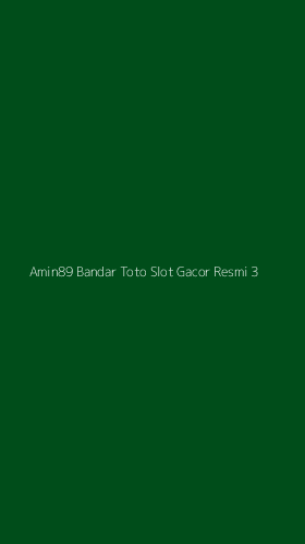 Tampilan Antarmuka Aplikasi Amin89 Bandar Toto Slot Gacor Resmi - 3