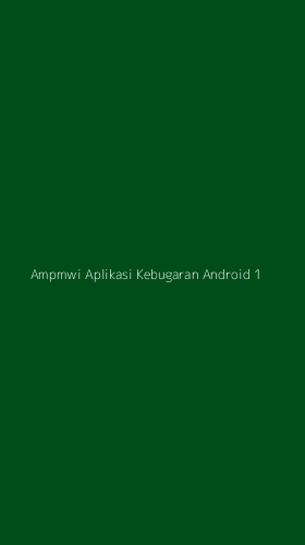 Tampilan Antarmuka Aplikasi Ampmwi Aplikasi Kebugaran Android - 1