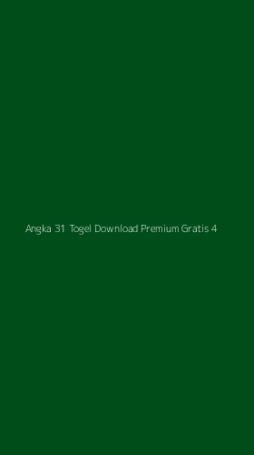 Tampilan Antarmuka Aplikasi Angka 31 Togel Download Premium Gratis - 4