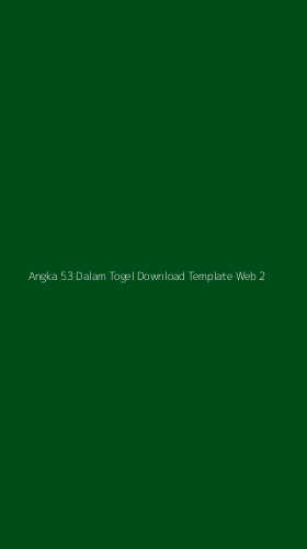 Tampilan Antarmuka Aplikasi Angka 53 Dalam Togel Download Template Web - 2