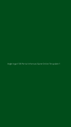 Tampilan Antarmuka Aplikasi Angkringan138 Portal Informasi Game Online Terupdate - 1