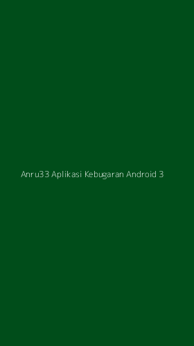 Tampilan Antarmuka Aplikasi Anru33 Aplikasi Kebugaran Android - 3