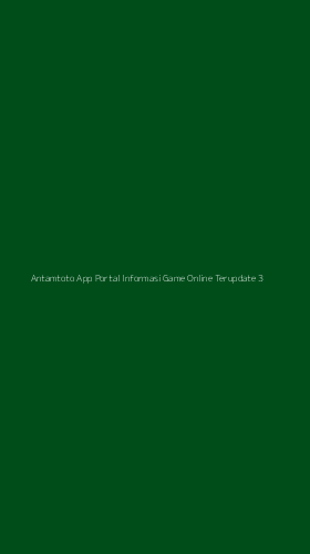 Tampilan Antarmuka Aplikasi Antamtoto App Portal Informasi Game Online Terupdate - 3