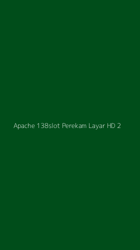 Tampilan Antarmuka Aplikasi Apache 138slot Perekam Layar Hd - 2