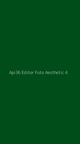 Tampilan Antarmuka Aplikasi Api36 Editor Foto Aesthetic - 4