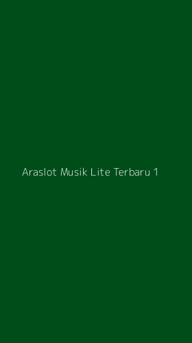 Tampilan Antarmuka Aplikasi Araslot Musik Lite Terbaru - 1