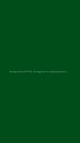 Tampilan Antarmuka Aplikasi Aratogel Online Rtp Slot Tertinggi Hari Ini Gampang Maxwin - 2