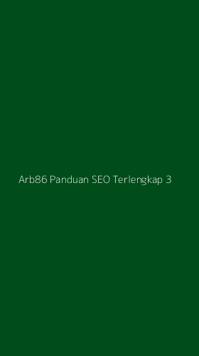 Tampilan Antarmuka Aplikasi Arb86 Panduan Seo Terlengkap - 3