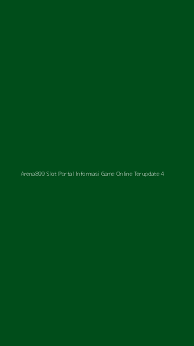 Tampilan Antarmuka Aplikasi Arena899 Slot Portal Informasi Game Online Terupdate - 4