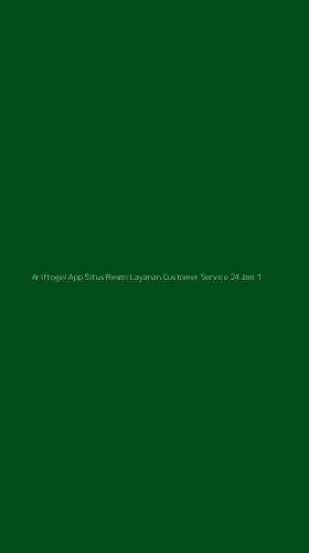 Tampilan Antarmuka Aplikasi Ariftogel App Situs Resmi Layanan Customer Service 24jam - 1