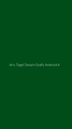 Tampilan Antarmuka Aplikasi Aris Togel Desain Grafis Android - 4