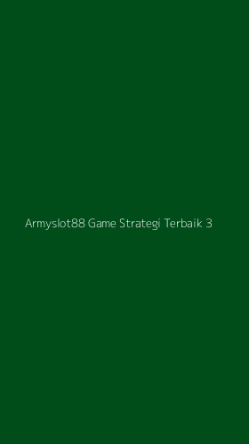 Tampilan Antarmuka Aplikasi Armyslot88 Game Strategi Terbaik - 3