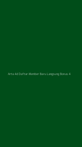 Tampilan Antarmuka Aplikasi Arta 4d Daftar Member Baru Langsung Bonus - 4