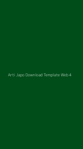 Tampilan Antarmuka Aplikasi Arti Japo Download Template Web - 4