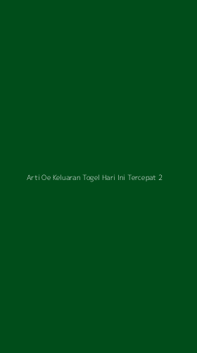 Tampilan Antarmuka Aplikasi Arti Oe Keluaran Togel Hari Ini Tercepat - 2