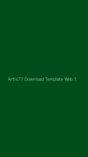 Tampilan Antarmuka Aplikasi Artis77 Download Template Web - 1