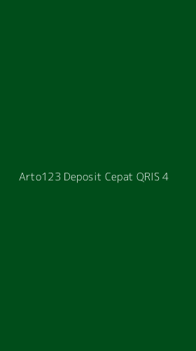 Tampilan Antarmuka Aplikasi Arto123 Deposit Cepat Qris - 4