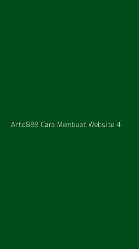 Tampilan Antarmuka Aplikasi Arto888 Cara Membuat Website - 4