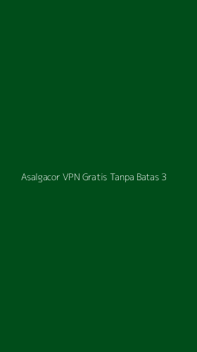 Tampilan Antarmuka Aplikasi Asalgacor Vpn Gratis Tanpa Batas - 3