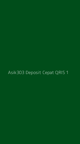 Tampilan Antarmuka Aplikasi Asik303 Deposit Cepat Qris - 1