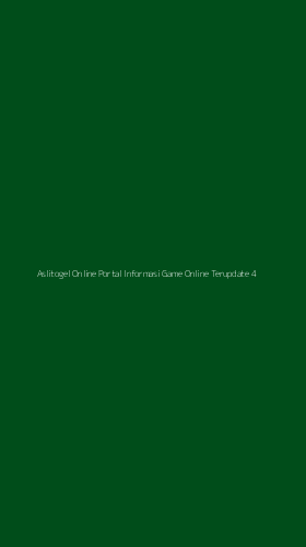 Tampilan Antarmuka Aplikasi Aslitogel Online Portal Informasi Game Online Terupdate - 4