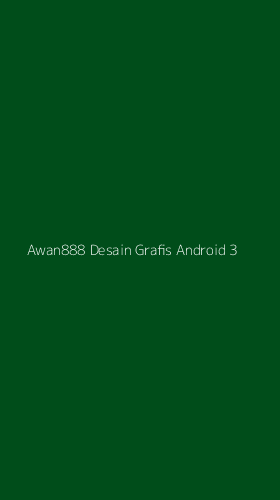 Tampilan Antarmuka Aplikasi Awan888 Desain Grafis Android - 3