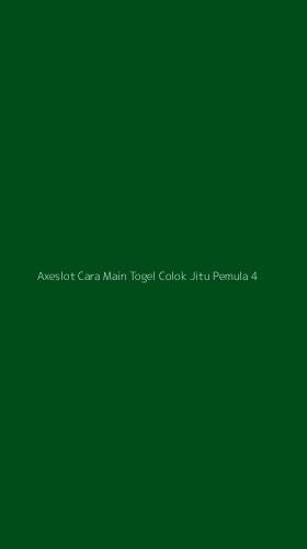 Tampilan Antarmuka Aplikasi Axeslot Cara Main Togel Colok Jitu Pemula - 4