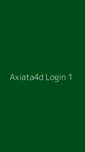 Tampilan Antarmuka Aplikasi Axiata4d Login - 1