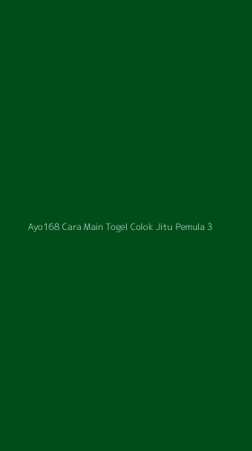 Tampilan Antarmuka Aplikasi Ayo168 Cara Main Togel Colok Jitu Pemula - 3
