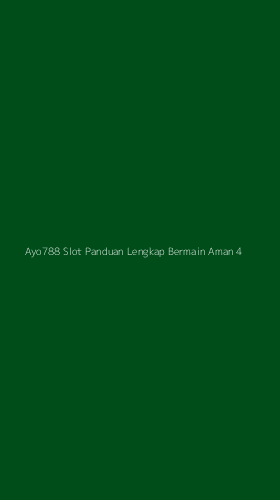 Tampilan Antarmuka Aplikasi Ayo788 Slot Panduan Lengkap Bermain Aman - 4