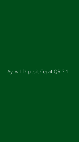 Tampilan Antarmuka Aplikasi Ayowd Deposit Cepat Qris - 1