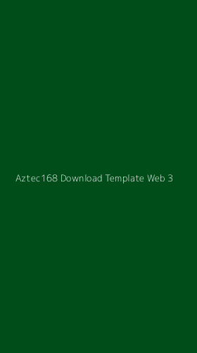 Tampilan Antarmuka Aplikasi Aztec168 Download Template Web - 3
