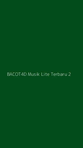 Tampilan Antarmuka Aplikasi Bacot4d Musik Lite Terbaru - 2
