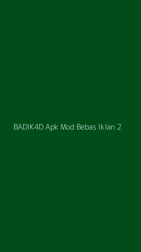 Tampilan Antarmuka Aplikasi Badik4d Apk Mod Bebas Iklan - 2