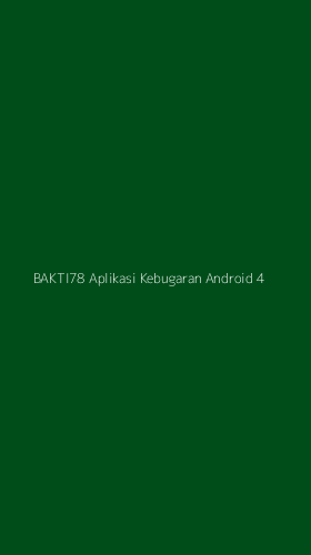 Tampilan Antarmuka Aplikasi Bakti78 Aplikasi Kebugaran Android - 4