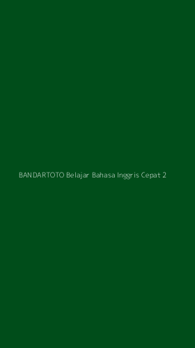 Tampilan Antarmuka Aplikasi Bandartoto Belajar Bahasa Inggris Cepat - 2