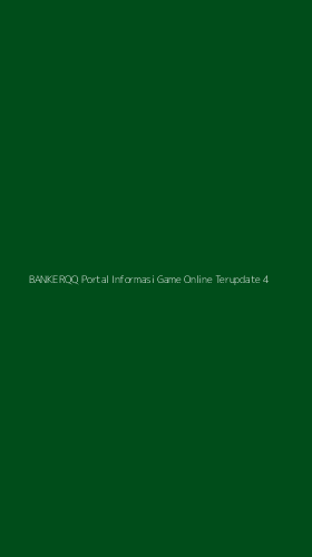 Tampilan Antarmuka Aplikasi Bankerqq Portal Informasi Game Online Terupdate - 4