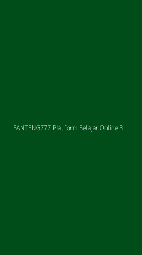 Tampilan Antarmuka Aplikasi Banteng777 Platform Belajar Online - 3