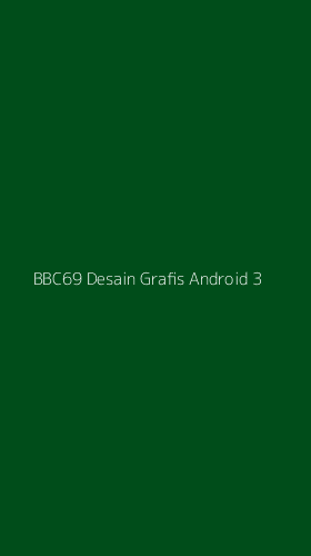 Tampilan Antarmuka Aplikasi Bbc69 Desain Grafis Android - 3